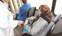 пенсионерка в автобусе