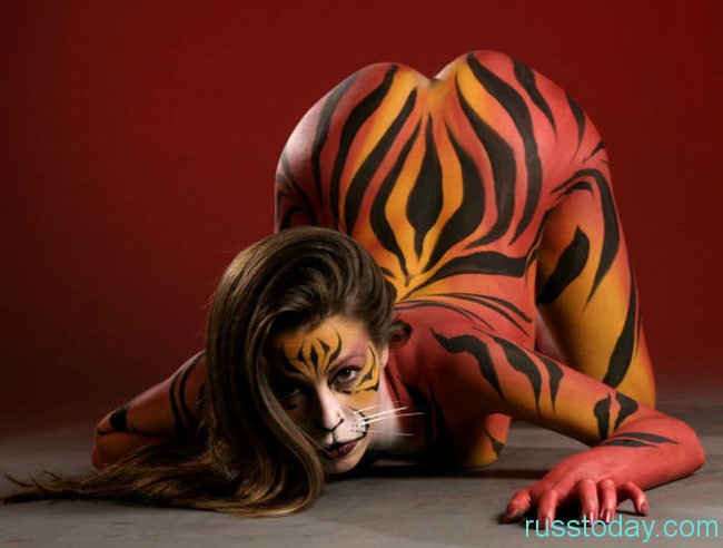  женщина-Тигр
