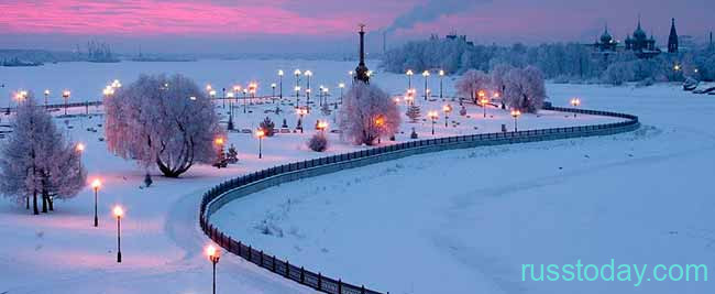 Зима 2022 в Ярославле