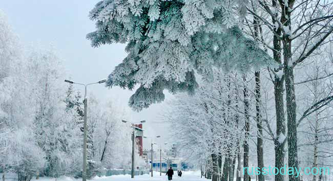 Зима 2022 в Ижевске