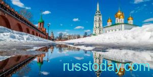 Погода зимой 2022 в Туле