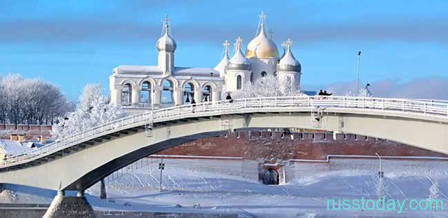 Зима 2022 в Новгороде